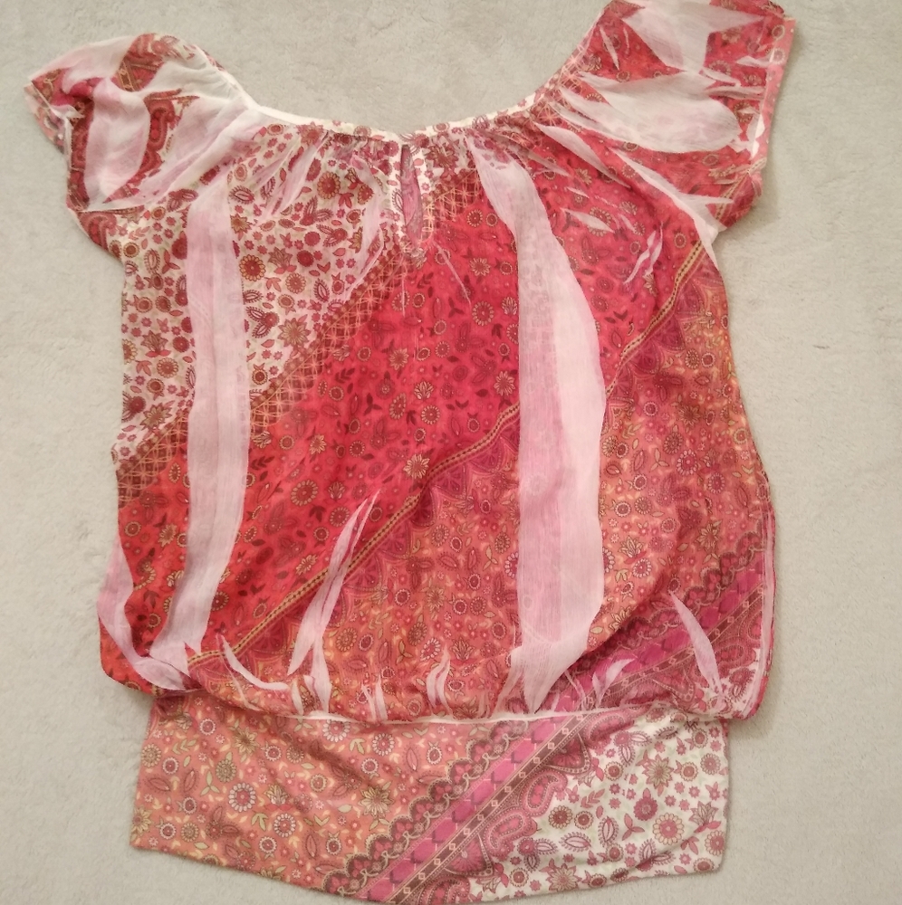 Vanity Transparent Blouse - Picture 5 of 7